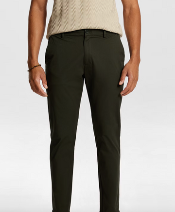 Green Danny Super Stretch Slim Chinos