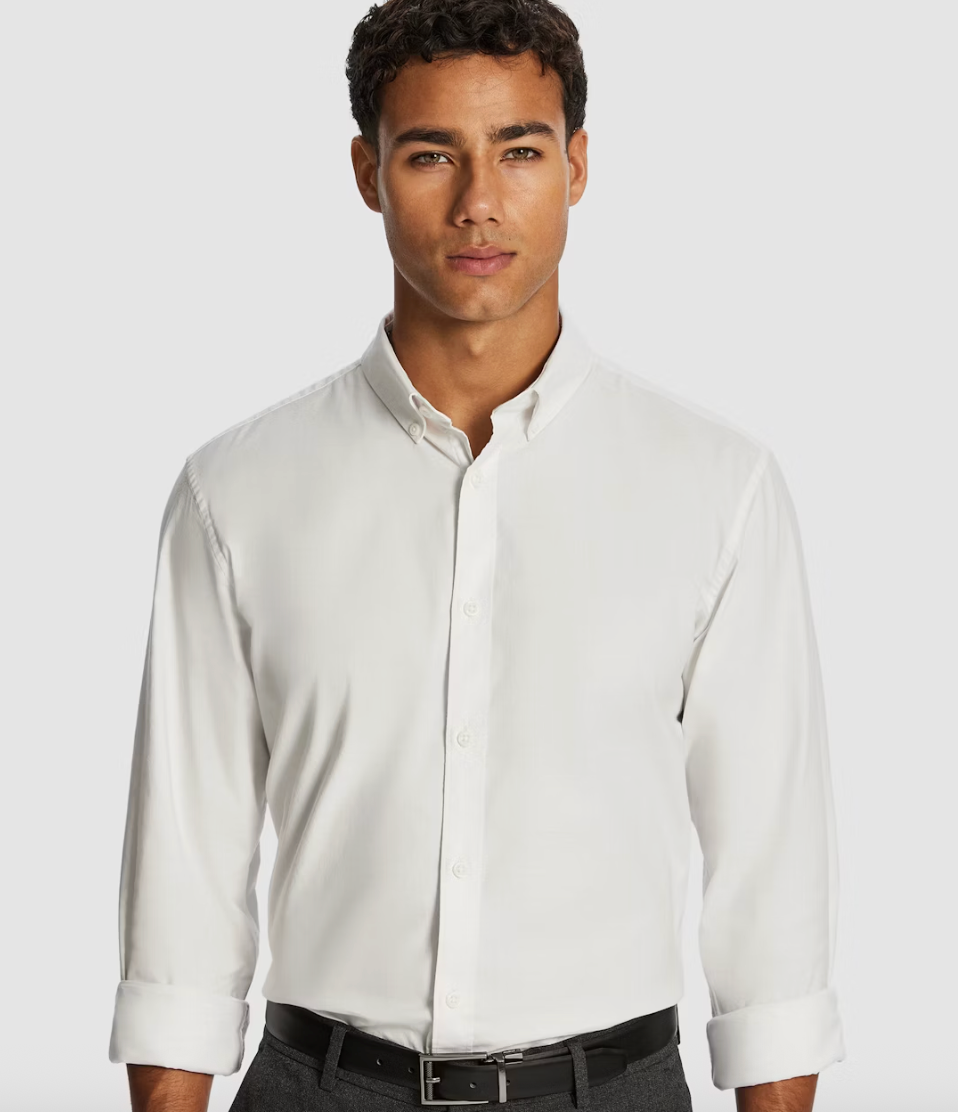 White Presley Oxford Shirt