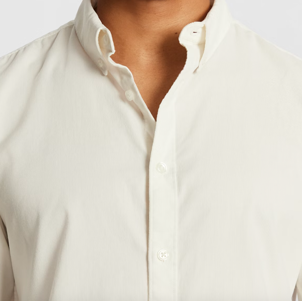 Off White Valley Cord Shirt