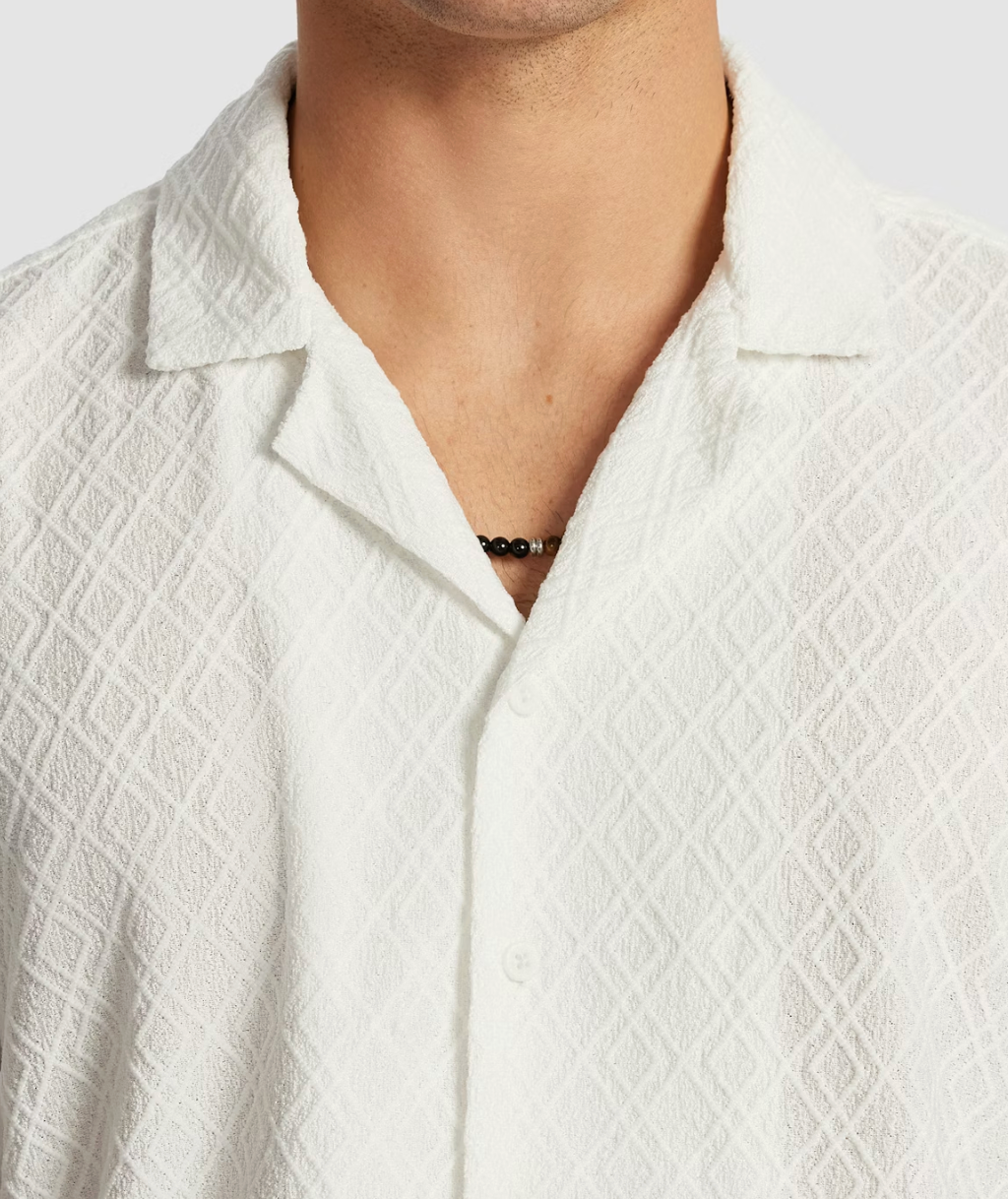 Off White Murdock Textured Shirt