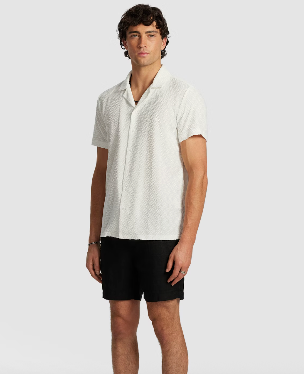 Off White Murdock Textured Shirt