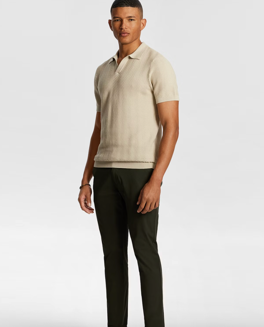 Green Danny Super Stretch Slim Chinos