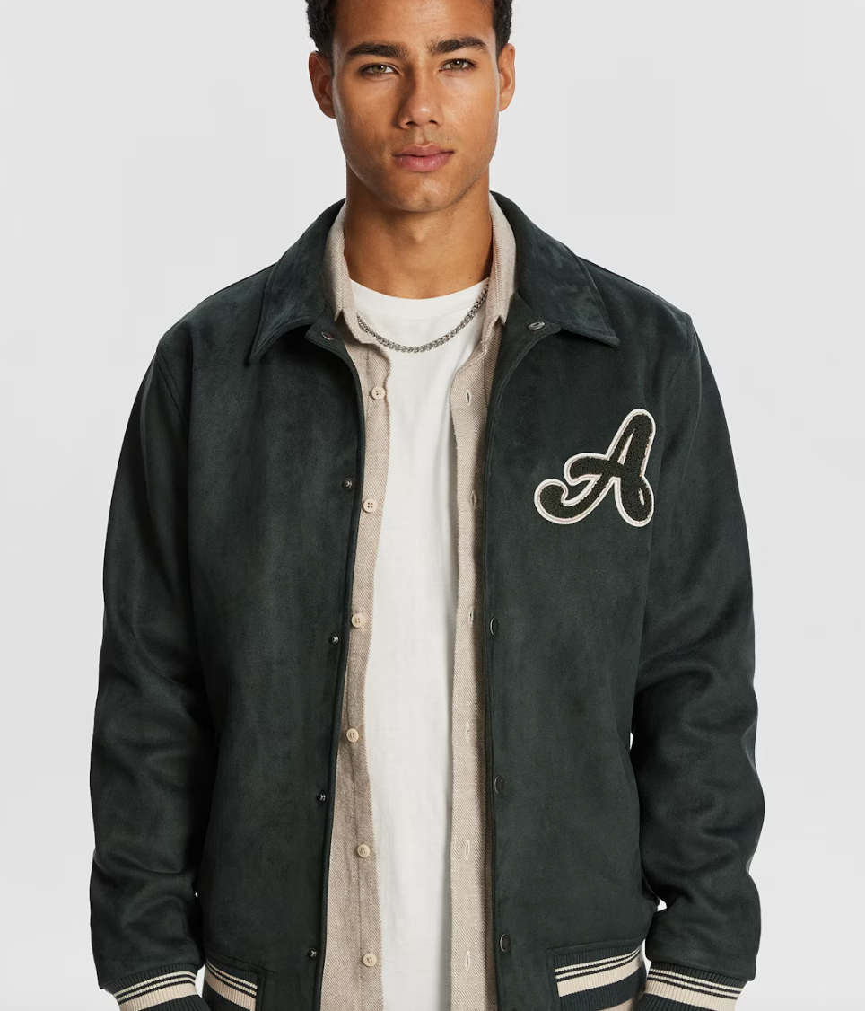 Forest Harvard Varsity Jacket