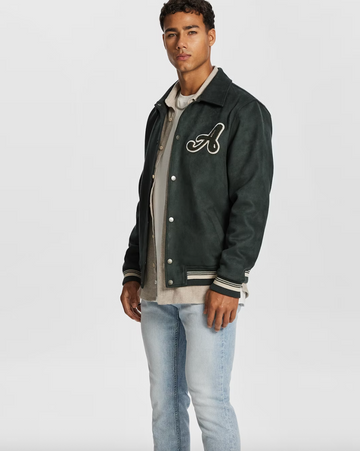 Forest Harvard Varsity Jacket