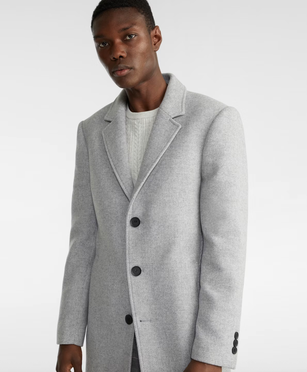 Silver Brooklyn Duster Coat