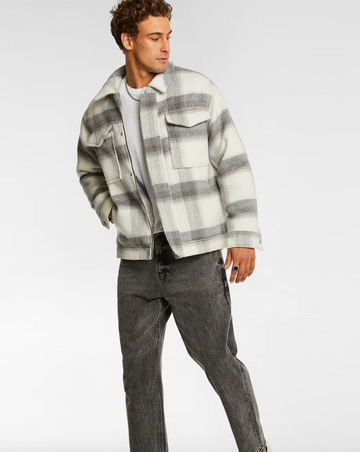 Natural Oliver Check Jacket