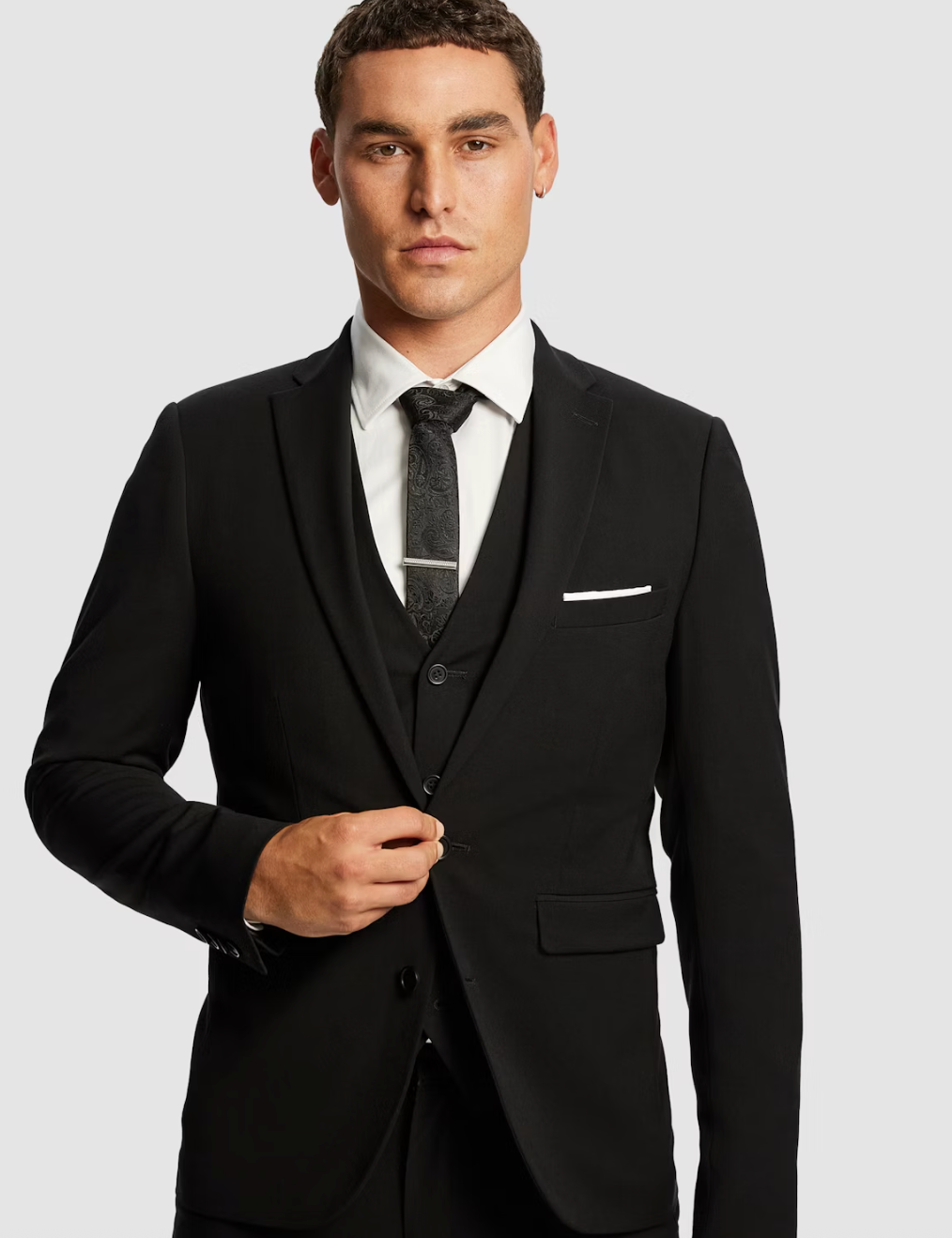 Black Goodfella Skinny Suit Jacket